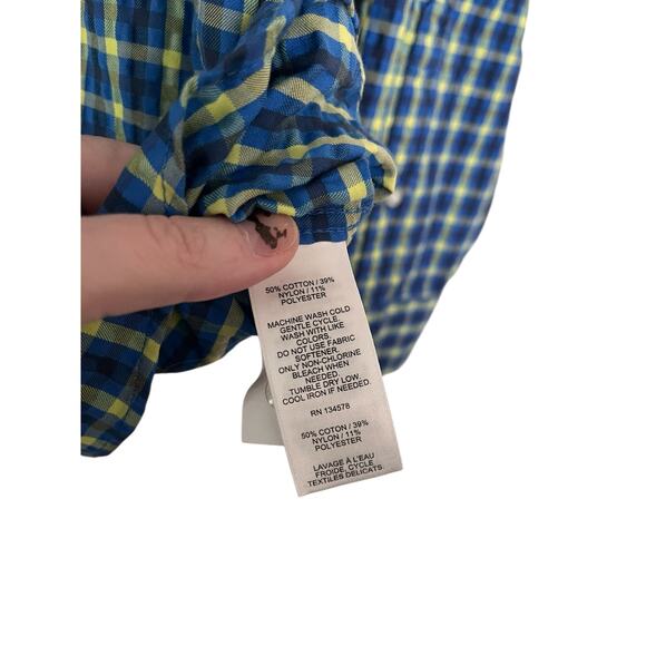 Vineyard Vines Mens Performance On the Go OTG Seersucker Shirt Plaid Size Large - Picture 6 of 7